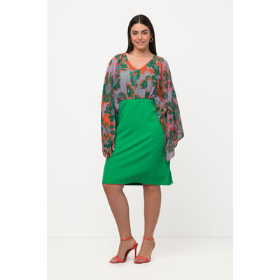 Robe midi avec buste en mousseline ULLA POPKEN
