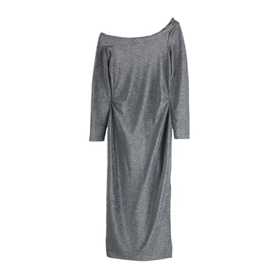 Robe bardot mi-longue à manches longues NEXT