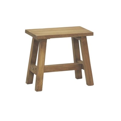 Banc en acajou naturel Petit modèle AUBRY GASPARD