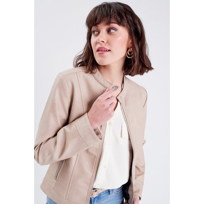 Veste droite zippée CACHE CACHE