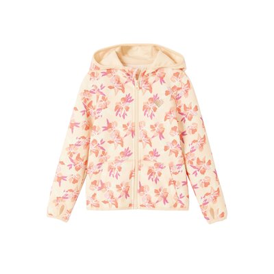 Sweat sport zippé matière technique motifs fleurs SPORT VERTBAUDET