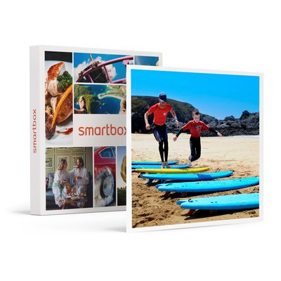 Initiation d'1h30 au surf, bodyboard ou stand-up paddle pour 2 personnes à Belle-île-en-Mer- SMARTBOX - Coffret Cadeau Sport & Aventure SMARTBOX