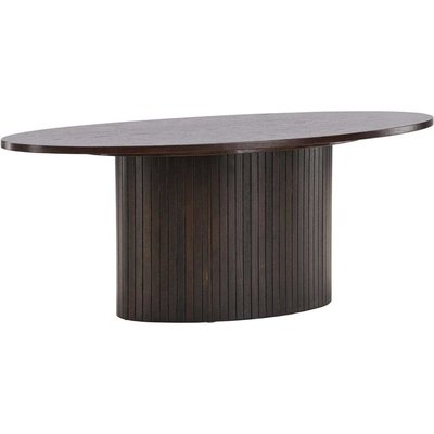 Table basse en MDF Bianca Ovale VENTURE HOME