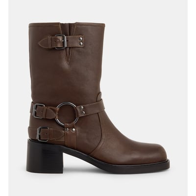Boots motardes cleo GALERIES LAFAYETTE