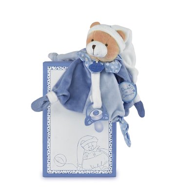Attache sucette velcro doudou ours Petit Chou DOUDOU ET COMPAGNIE