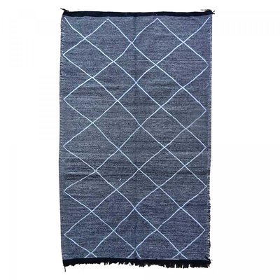 Authentique tapis berbère fait main en coton IMILCHI UN AMOUR DE TAPIS