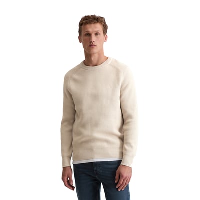 Pull-over regular en coton bio MARC O'POLO