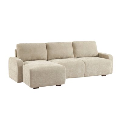 Canapé d'angle gauche 3 places tissu  DANY SWEEEK