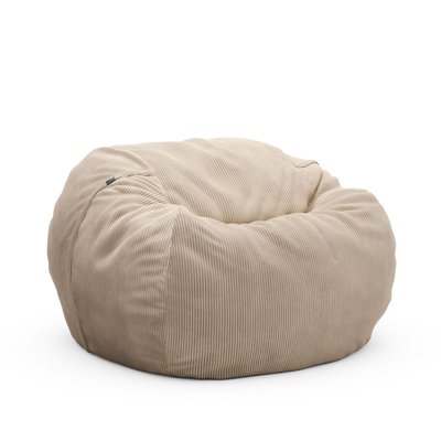 Pouf indoor110x70cm en velours côtelé ZAGO