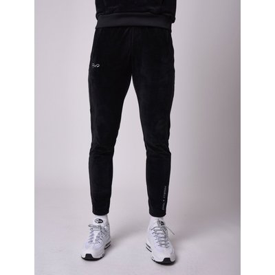 Pantalon de jogging velvet empiècement contrasté PROJECT X