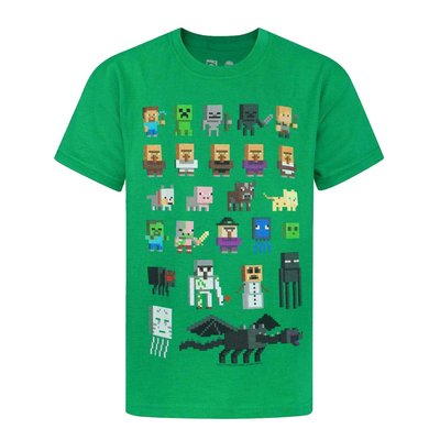 T-shirt manches courtes MINECRAFT