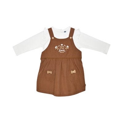 Tee shirt robe idaline tisse teint bebe SUCRE D'ORGE