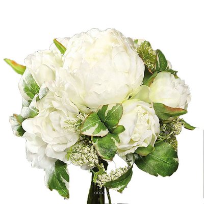 Bouquet de Pivoines et Carottes sauvages fact ARTIFICIELLES