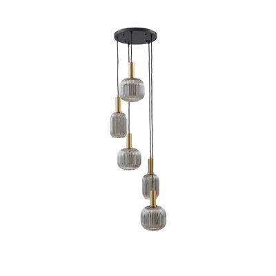 Suspension en verre vintage, Doroteo LINDBY