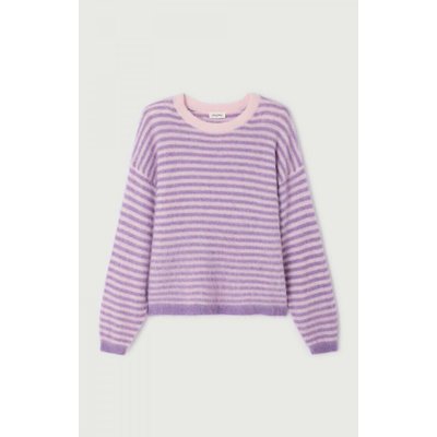 Maglia a righe girocollo, maniche lunghe, NENYBAY AMERICAN VINTAGE