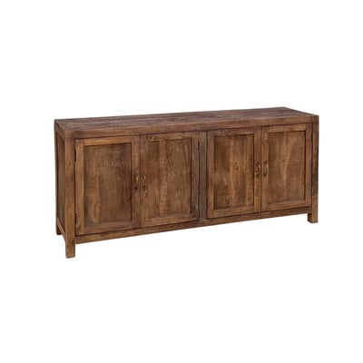 Buffet 4 portes en bois recyclé INDRA MADE IN MEUBLES 