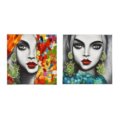 Set De 2 Tableaux Cadre Argent Songe NOVATREND