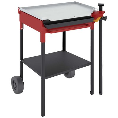 Plancha à gaz FM PL-45 60x45 en acier au carbone 5mm FM BIOMASA