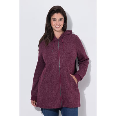 Veste en maille polaire, message ULLA POPKEN