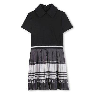 Robe à manches courtes KARL LAGERFELD KIDS