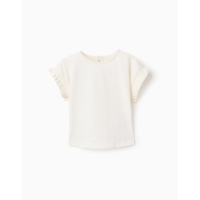 T-shirt de Coton à Manches Kimono ZIPPY
