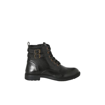 Boots Gavroche Cuir Fille VERTBAUDET