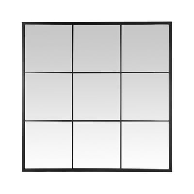 Miroir fenêtre 9 vues 100x100cm EMDE