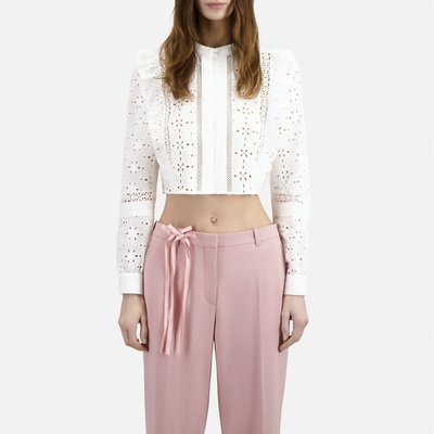 Blouse manches longues dentelle THE KOOPLES