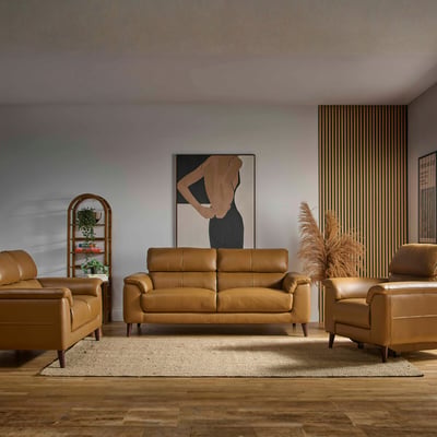 Margot Leather 2 Seater Sofa ÉDITÉ