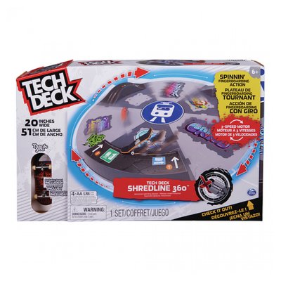 Tech Deck  Rampe Motorisee Rotative SPINMASTER