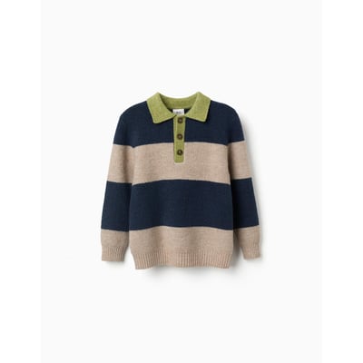 Pull en maille à rayures ZIPPY