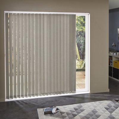 Lot de 5 lamelles verticales 89mm screen pour store californien MADECOSTORE
