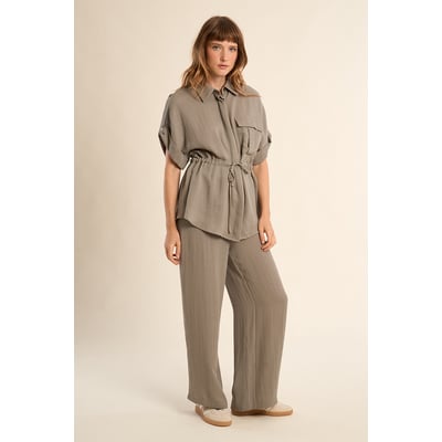 Pantalon taille haute, évasé MOLLY BRACKEN