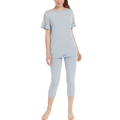 Pyjama leggings top manches courtes Smooth LISCA
