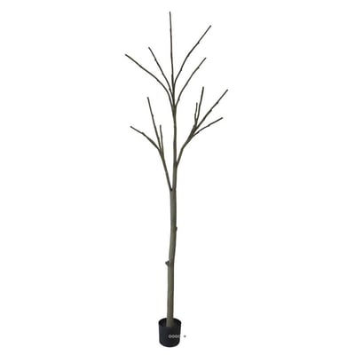 Tronc arbre artificiel nu H 270 cm 3 ramures ARTIFICIELLES