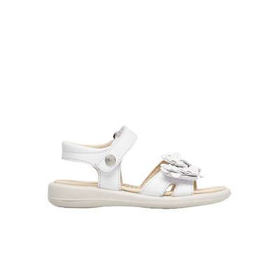 Sandales en cuir avec fleurs appliquées BRAHMA NATURINO