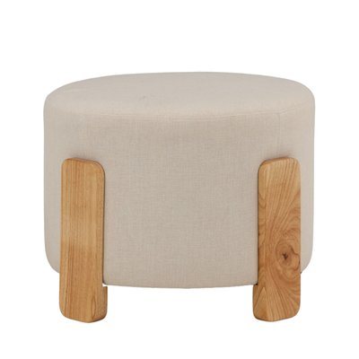 Pouf rond en tissu ø52,5cm - Coffey VENTURE HOME