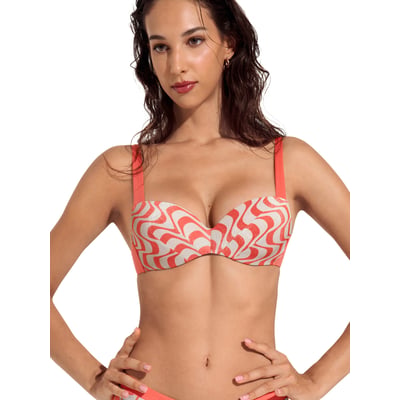 Haut maillot de bain préformé multipositions Iceland LISCA