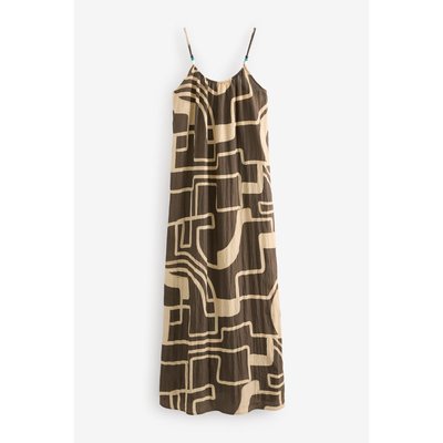 Robe d’été longue texturée à parles NEXT