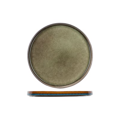 Lot de 4 Assiettes plates en porcelaine, QUINTANA COSY&TRENDY