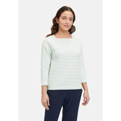 T-shirt à rainures à encolure bateau BETTY & CO