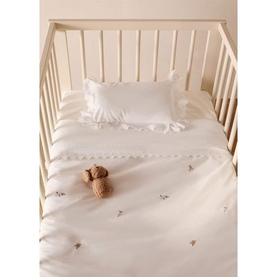 Ensemble drap plat et taie d’oreiller mini berceau volant MANGO HOME