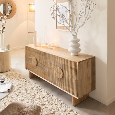 Commode en bois de manguier  EWAN MADE IN MEUBLES 