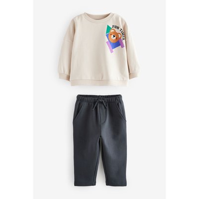 Sweat à dos imprimé et pantalon de jogging NEXT