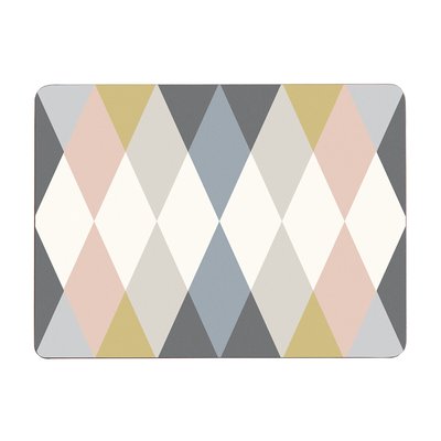 Set of 4 Diamond Print Cork Placemats SO'HOME