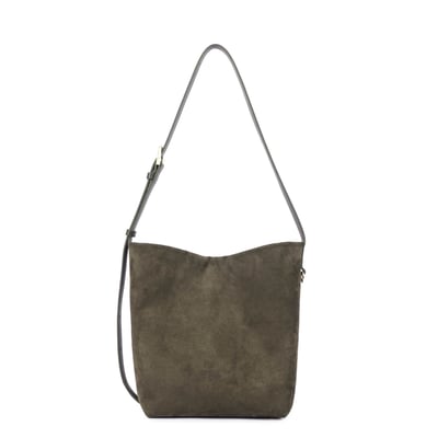 Sac besace en cuir, SUEDE M LANCASTER