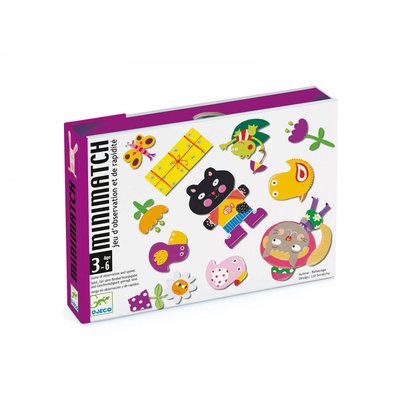 Jeu de cartes MiniMatch DJECO