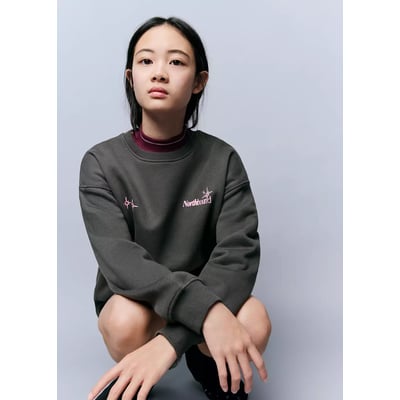 Sweat-shirt coton imprimé MANGO KIDS