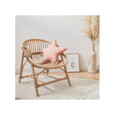 Fauteuil enfant en rotin naturel - JAHE SAUDARA COLLECTIONS