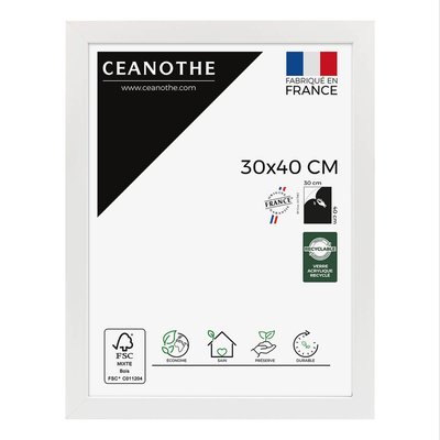 Cadre Photo Design 30x40 Cm Bois Reconstitué Fsc ETERNEL CEANOTHE